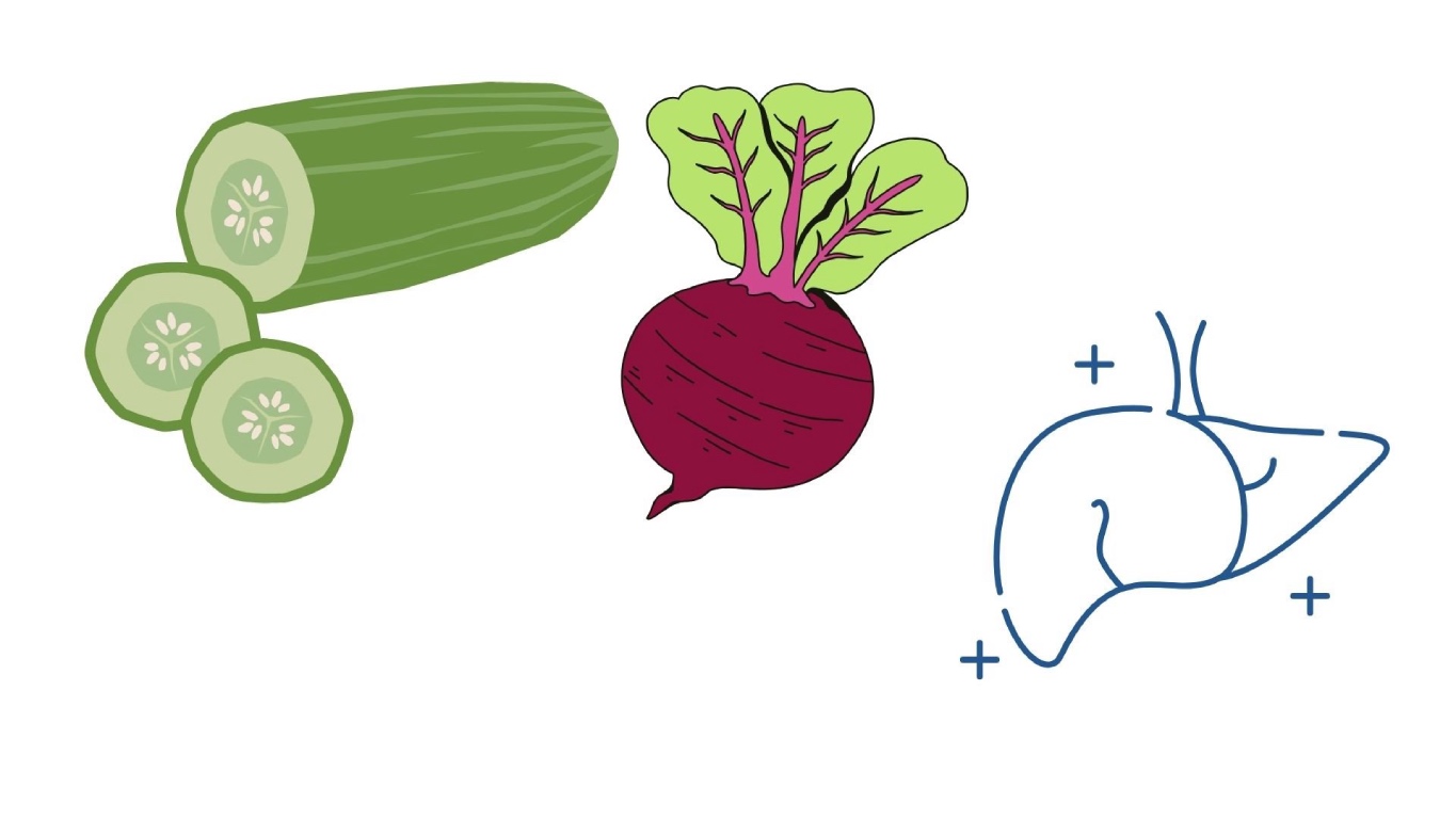 サラダは肝臓を解毒する効果があります。グラフィック:Canva