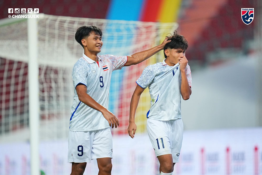 U-22タイ代表がSEA Games 33の開幕戦で大勝。写真:チャンスーク