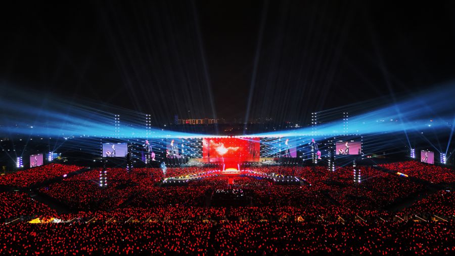 Large-scale concerts help the performing arts industry boom in 2025. However, other areas of the performing arts industry still face many difficulties. Photo: Producer