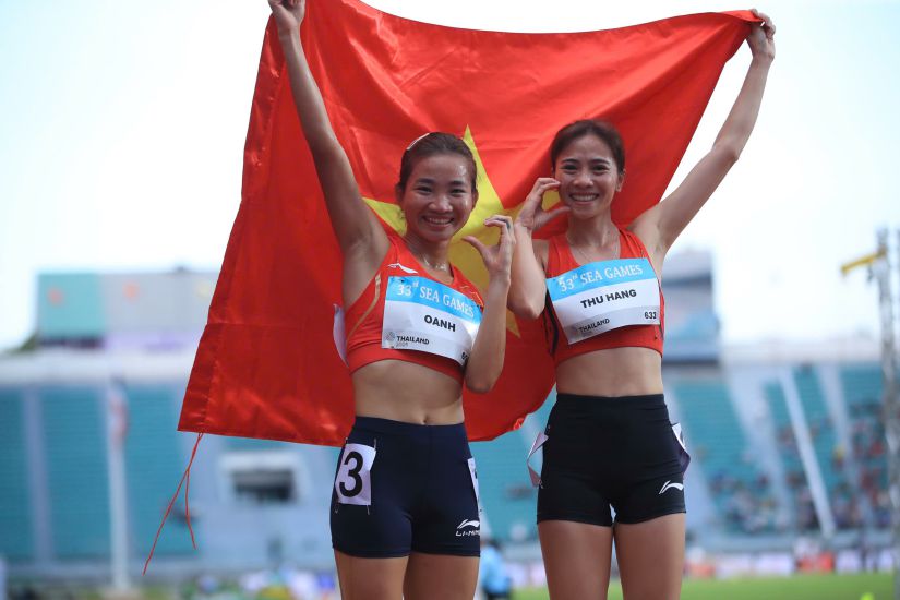 The Vietnamese athletics team has specific goals for ASIAD 20 from SEA Games 33. Photo: Minh Dan