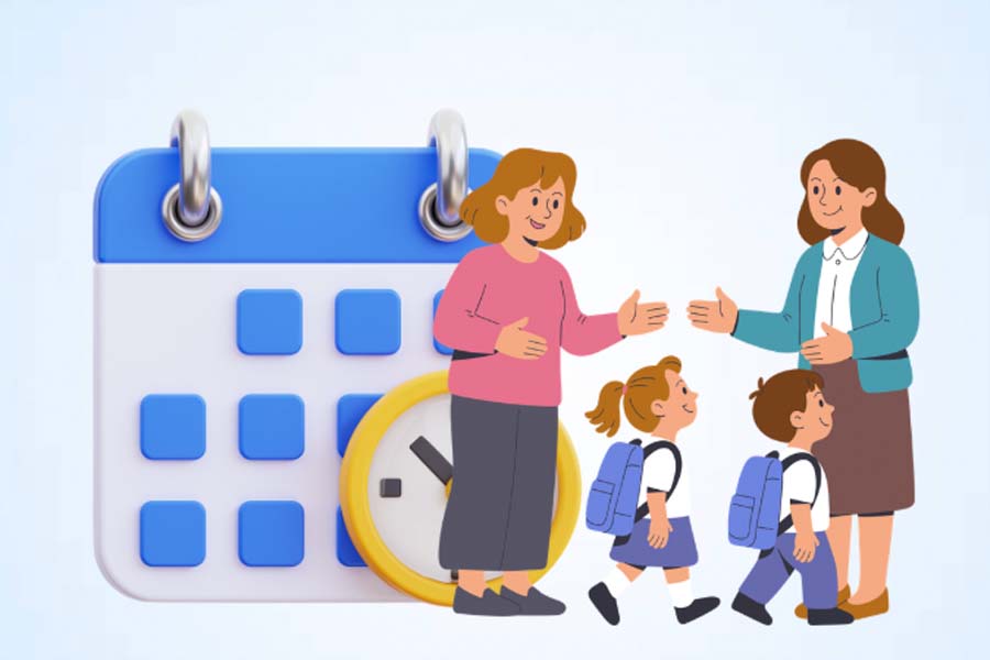 Expected summer vacation time for principals and vice-principals of kindergartens