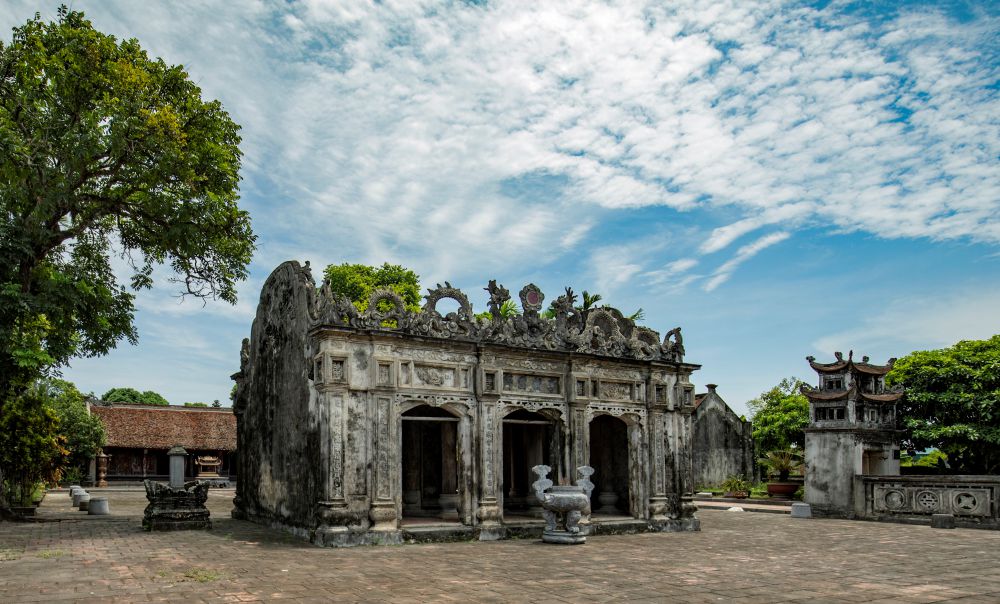 Peaceful scene of Duc Thanh Nguyen Temple. Photo: Nhan Son