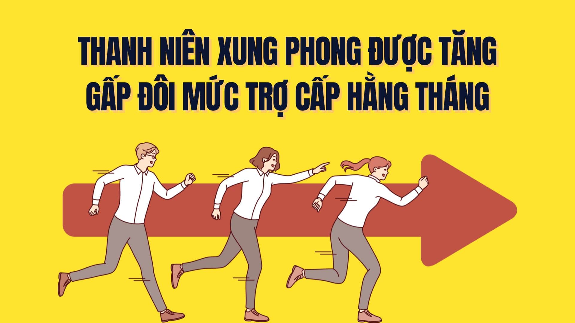 Youth volunteers are doubled their monthly allowances. Graphics: Tra My