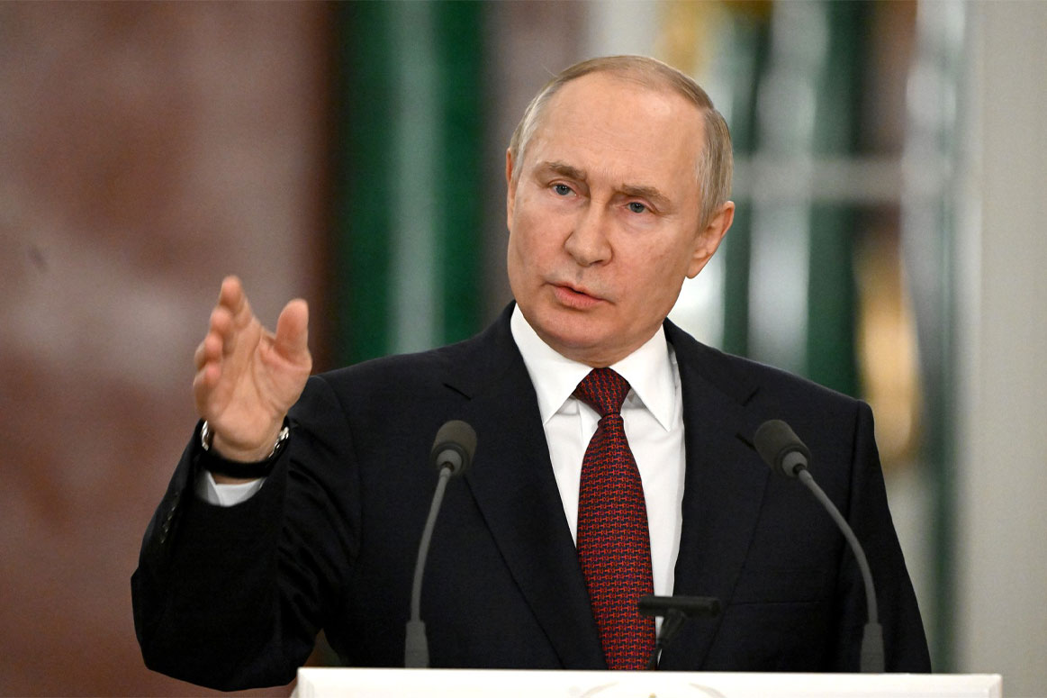 Tong thong Nga Vladimir Putin. Anh: Kremlin