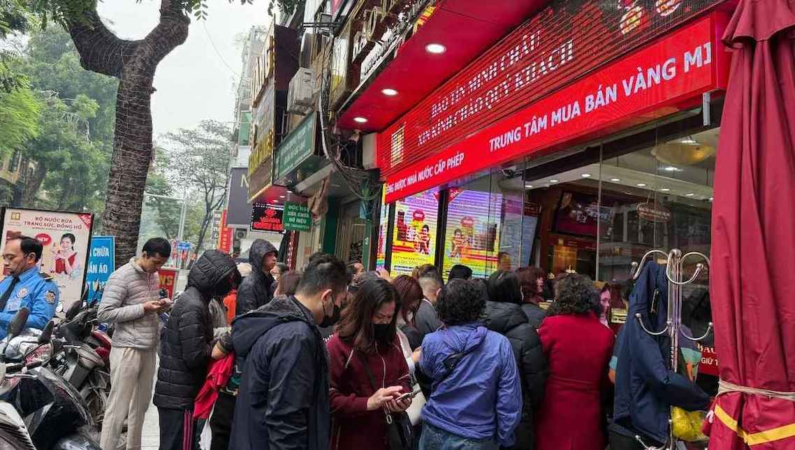 Vang nhan van la san pham duoc nhieu nguoi ua chuong, san mua thoi diem nay. Anh: Phuong Anh 