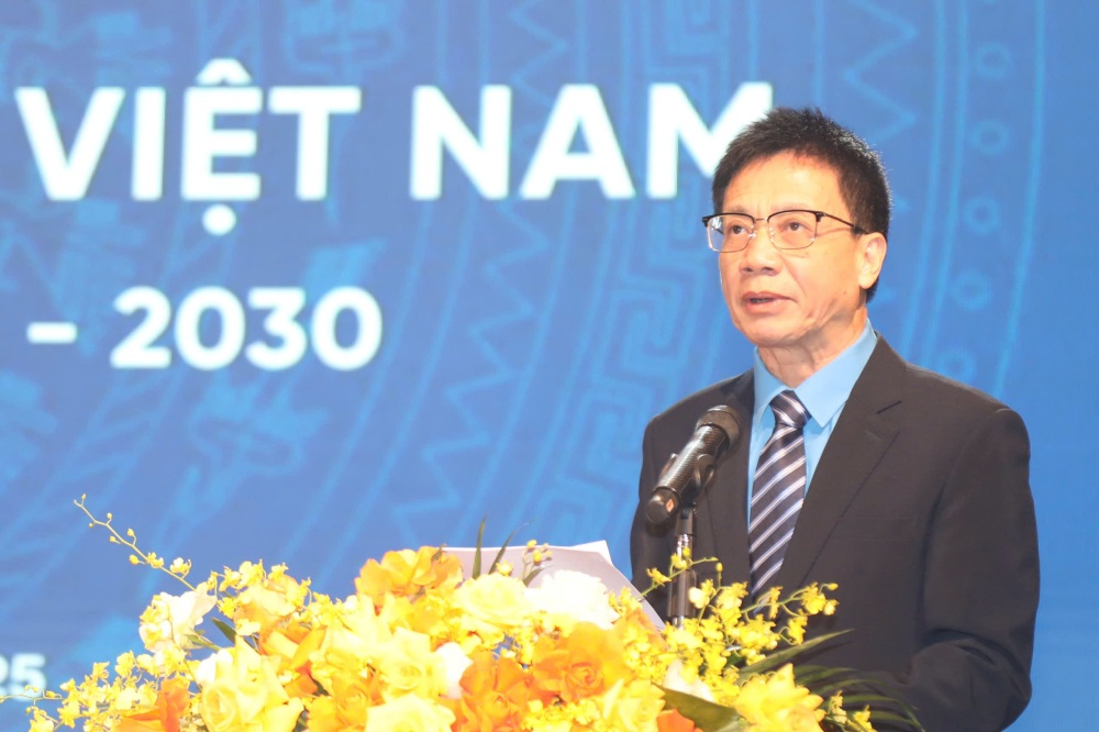 Ong Nguyen Ngoc An tiep tuc duoc bau la Chu tich Cong doan Giao duc Viet Nam nhiem ky 2025-2030. Anh: Quynh Chi