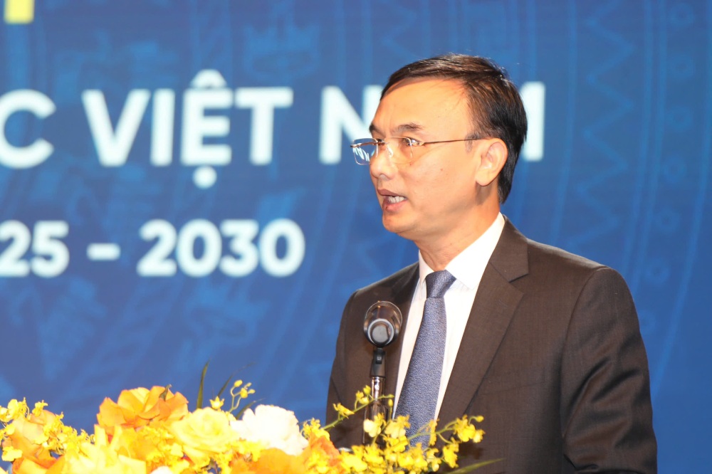Ong Nguyen Viet Loc – Pho Bi thu Dang uy Bo Giao duc va Dao tao danh gia cao cac hoat dong cua CDGD giai doan 2023- 2025. Anh: Quynh Chi