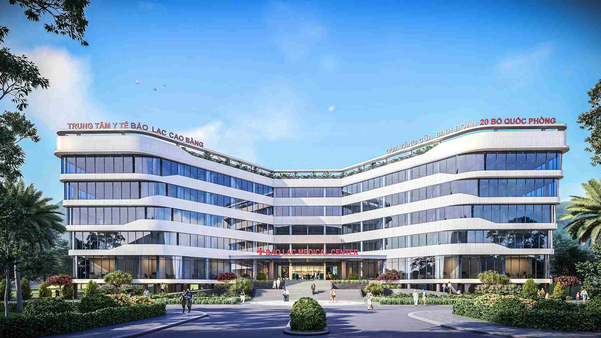 Cong trinh la mon qua tang nguoi dan vung bien gioi. Anh: Tan Van