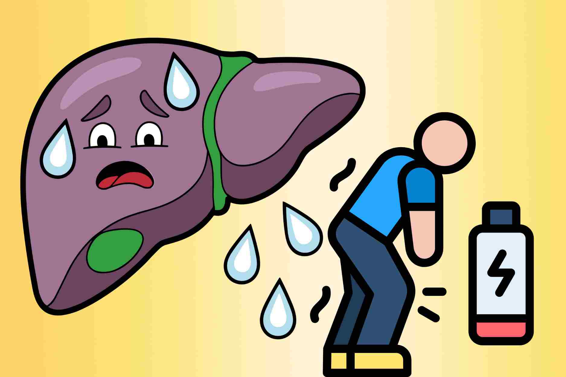 Digestive problems warn of liver weakness