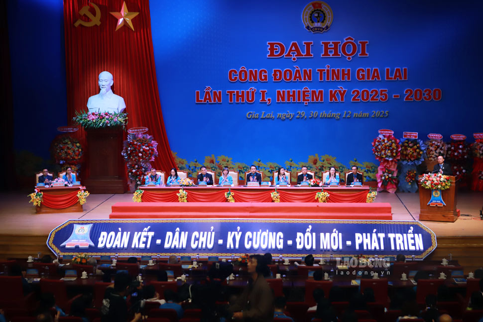 Quang canh dai hoi. Anh: Hoai Phuong