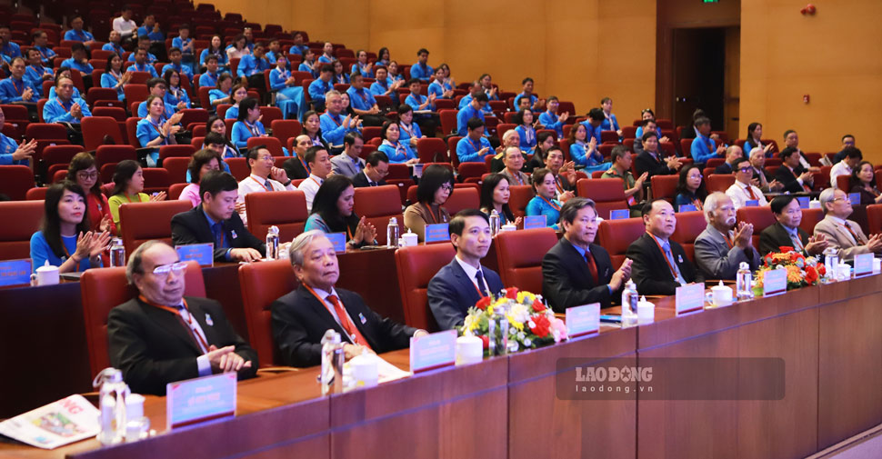 200 dai bieu tham du dai hoi. Anh: Hoai Phuong