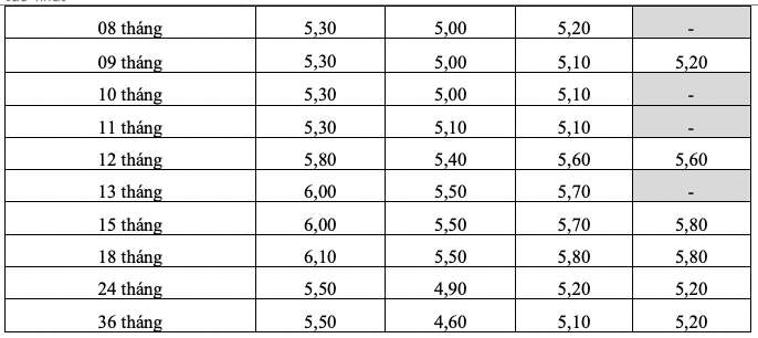 Bieu lai suat tiet kiem online HDBank. Anh: HDBank  