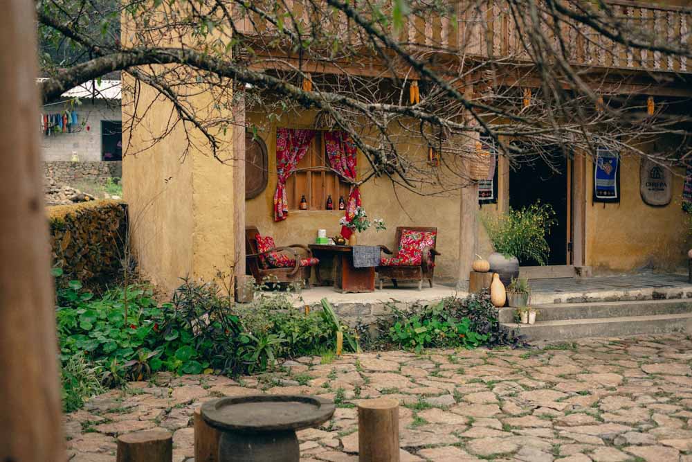 Khong gian mang dam net kien truc Lo Lo. Anh: Hoang Minh Duc