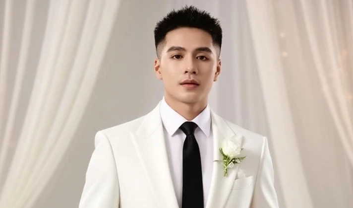 Ly Cong Chieu gravemente herido en el vuelco de un coche de caridad en Lao Cai. Foto: Captura de video.