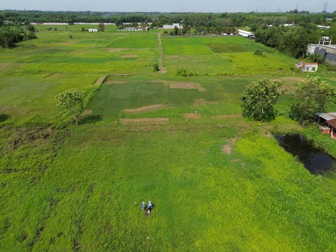 The Ho Chi Minh City - Moc Bai expressway area will pass through. Photo: Minh Quan