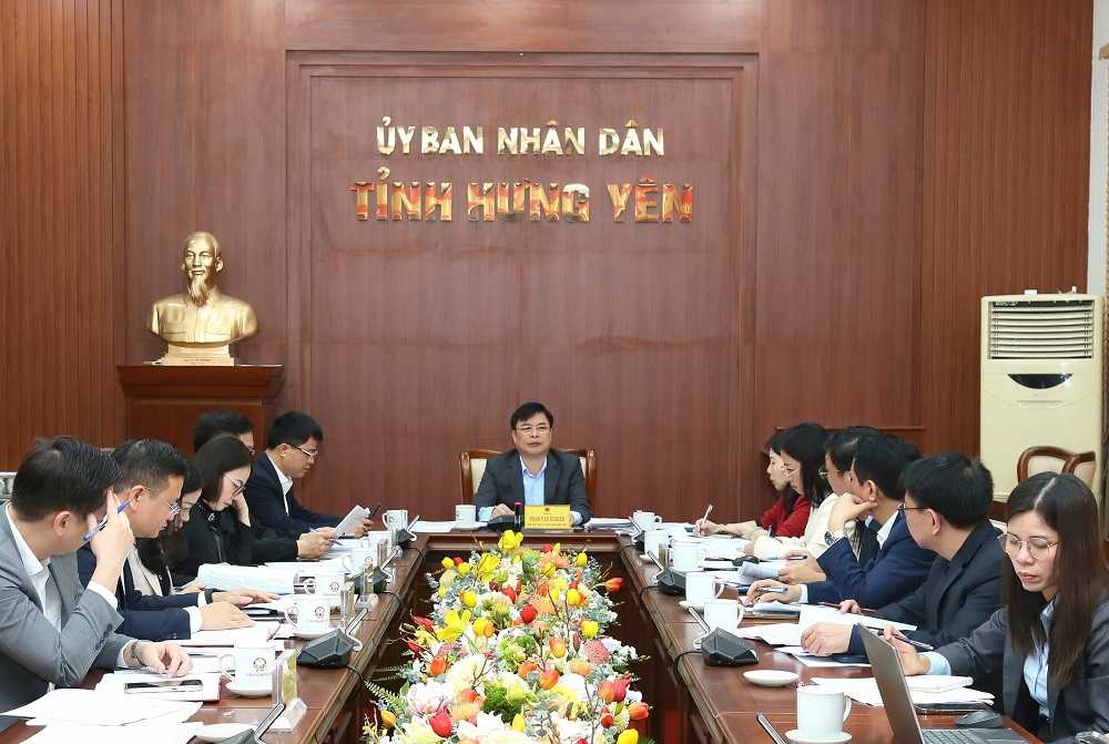 Delegates attending the meeting. Photo: Hung Yen Provincial e-Portal