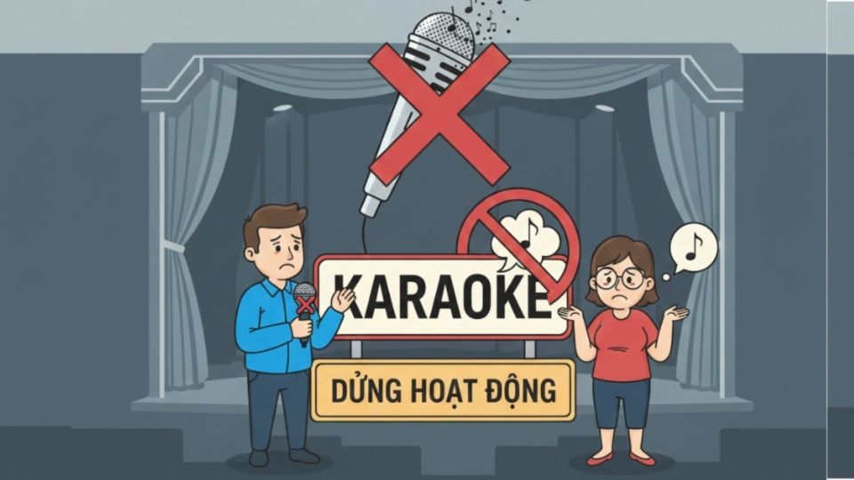 Tan Hao Commune People's Committee requests people to limit noise and temporarily stop singing karaoke for families during the peak of the first semester exam (until the afternoon of January 09, 2026). Graphics: Hoang Loc