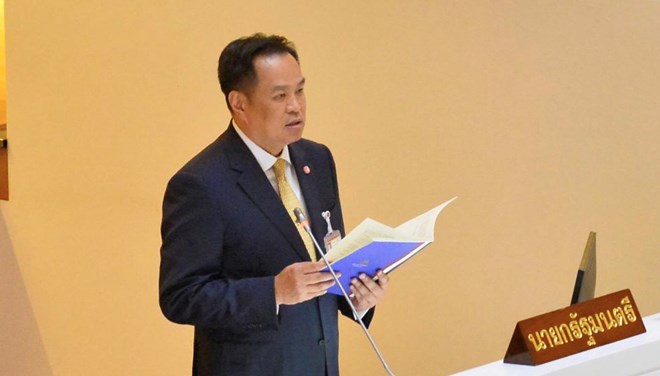 Thai Prime Minister Anutin Charnvirakul. Photo: Xinhua