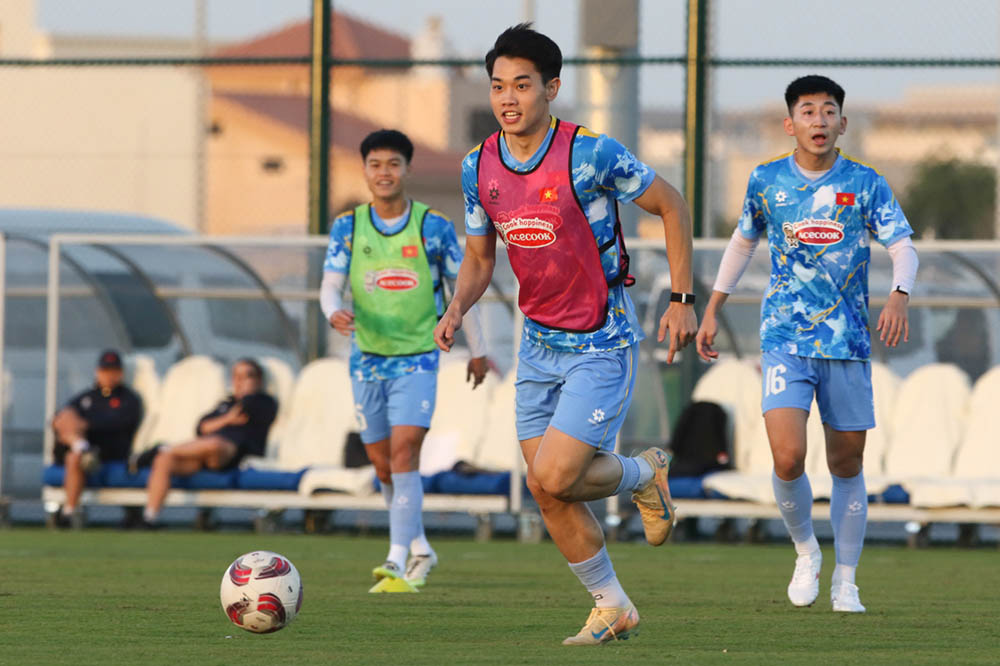 The U23 Vietnam squad may change before the 2026 AFC U23 Championship. Photo: VFF