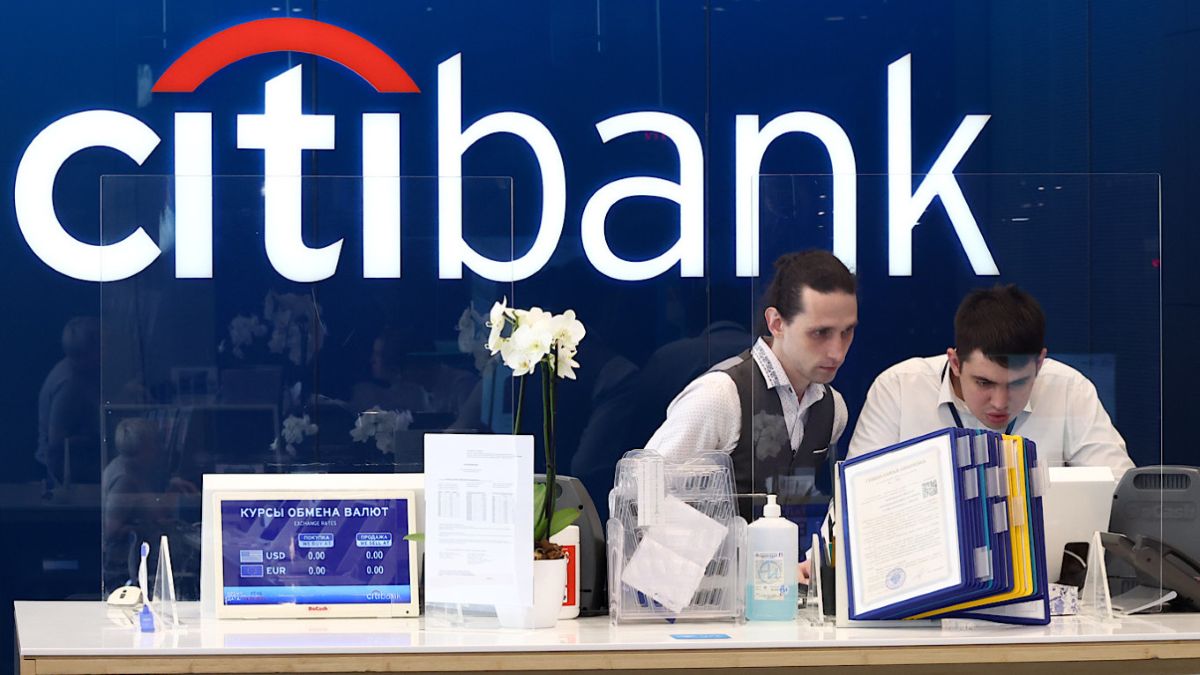 Citibank employees in Russia. Photo: TASS