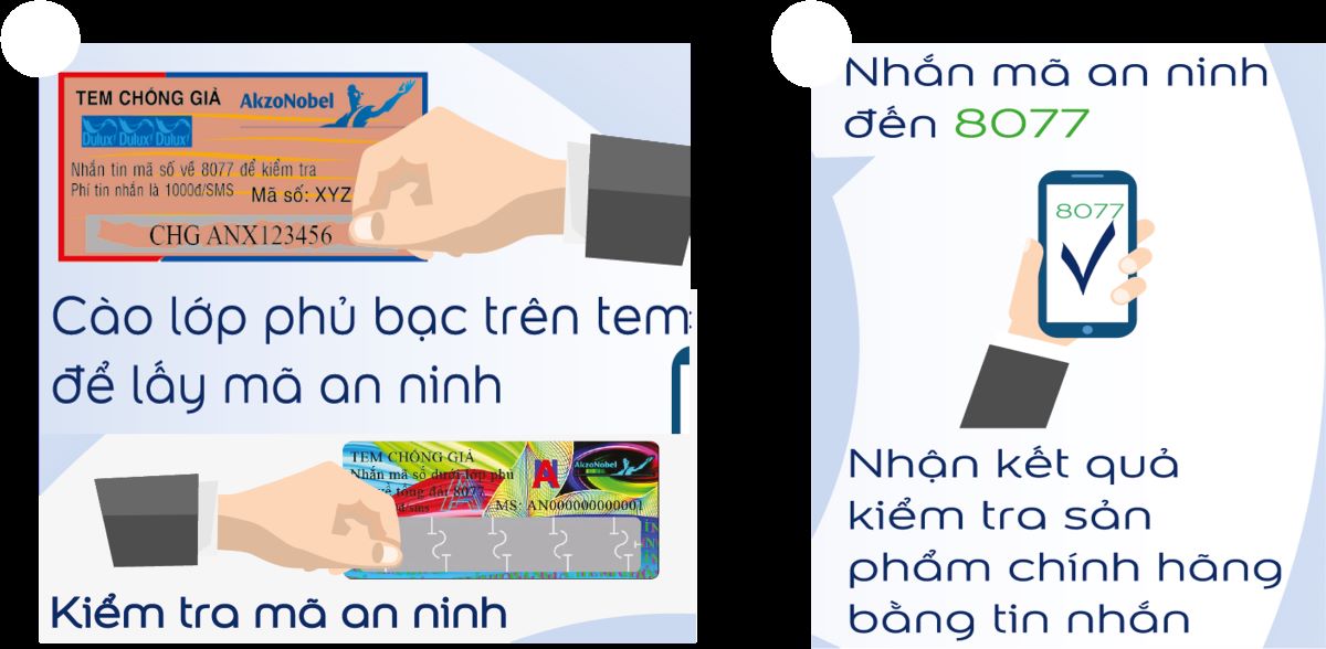 AkzoNobel Vietnam strengthens anti-counterfeit paint activities to protect consumer rights. Photo: DNCC