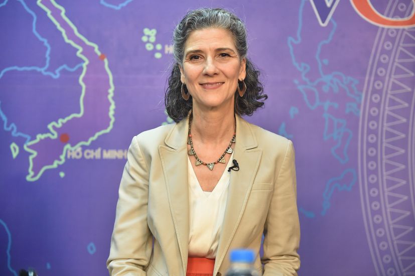 Chief Resident Representative of the United Nations Development Program (UNDP) in Vietnam Ramla Khalidi. Photo: VGP/Giang Thanh