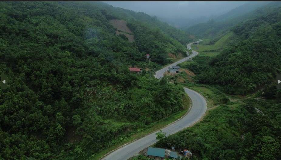 The traffic connection project of the northern mountainous provinces is a strategic infrastructure project, completing the transportation network of the Northwest region. Photo: BAO NGUYEN