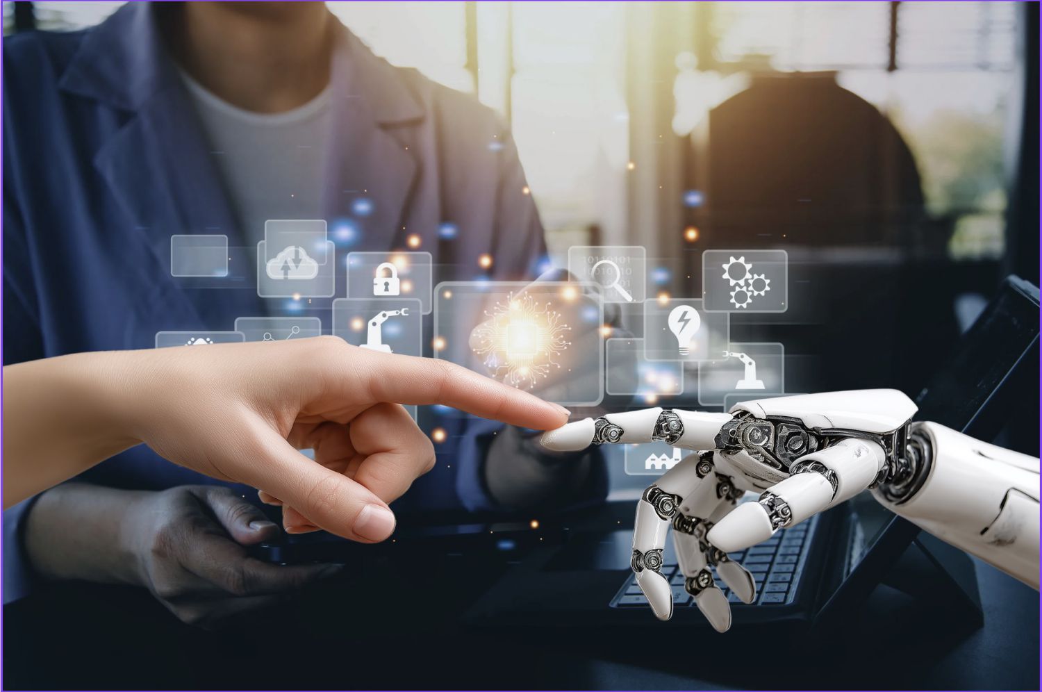 Technology is increasingly developing strongly, making human life easier and easier. Graphics: Anh Vu