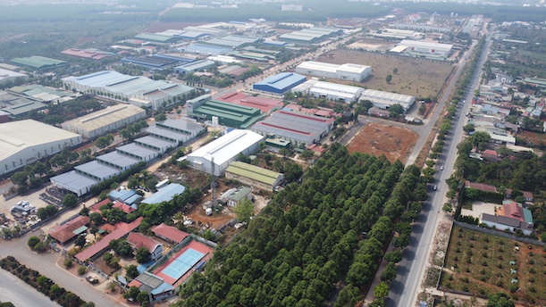 Tan An Industrial Cluster. Photo: Ngan Ha