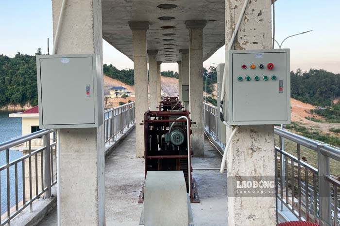 Cong trinh ho 250 ti dong da hoan thanh. Anh: Quang Dat