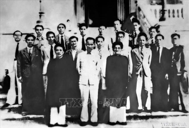 The Government of the Democratic Republic of Vietnam was elected by the 1st National Assembly, 2nd Session (October 28 - November 9, 1946). Photo: VNA Archives