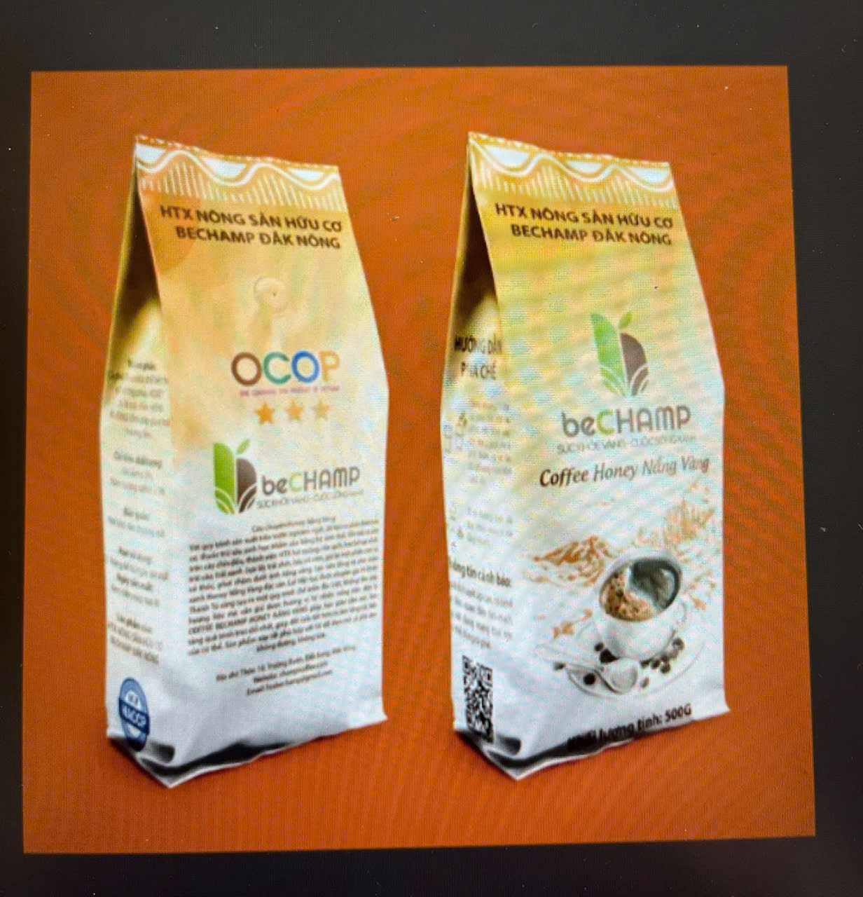 3-star OCOP certification coffee products in Xuan Truong commune. Photo: Locality provided