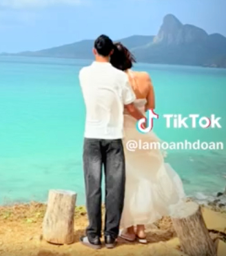 Chuyen hai Lam Oanh chia se hinh anh voi ban trai. Anh cat tu video