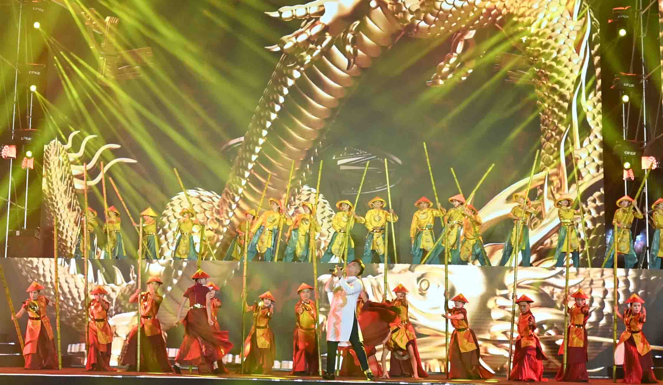 Cac tiet muc trong chuong trinh duoc dan dung cong phu, giau tinh nghe thuat. Anh: DUY CHUONG