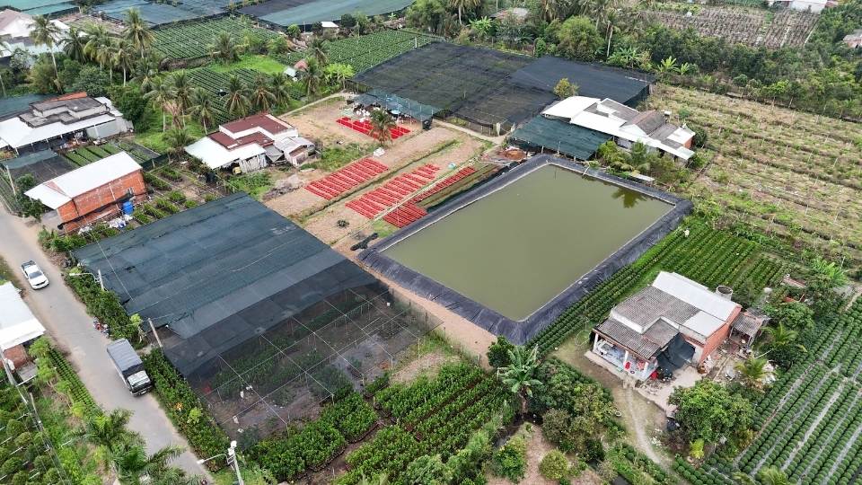 Nguoi dan tru nuoc ngot, ung pho xam nhap man tai dia phuong. Anh: Hoang Loc