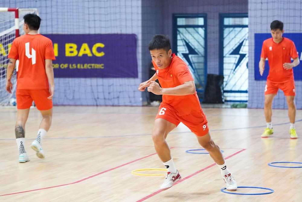 2023 Futsal Golden Ball winner Pham Duc Hoa retires. Photo: VFF