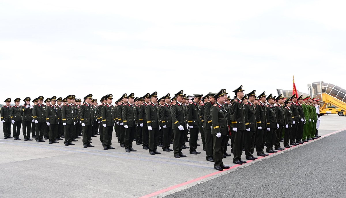 하이퐁시 공안 항공 보안군. 사진: 하이퐁 공안