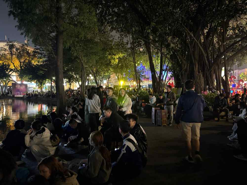 Lich ban phao hoa tam cao va tam thap se dien ra tu 23h45 den 0h00 ngay 1.1.2026. Anh: Chi Long