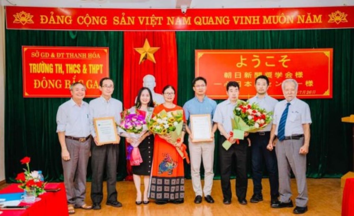 In addition to opening a Chinese language program, Dong Bac Ga School continues to cooperate in training with many international educational institutions. Photo: Pham Xuan