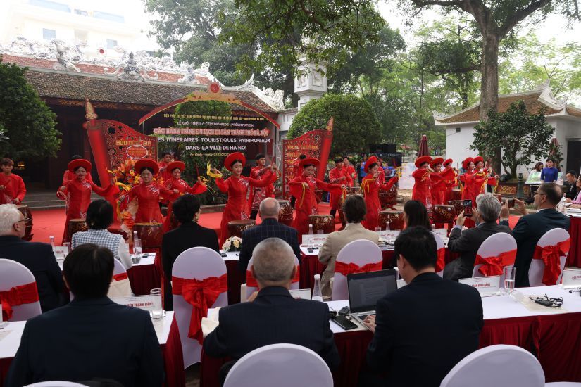 하노이 프로젝트 소개 행사. 사진: 베트남-하노이 프랑스 연구소
