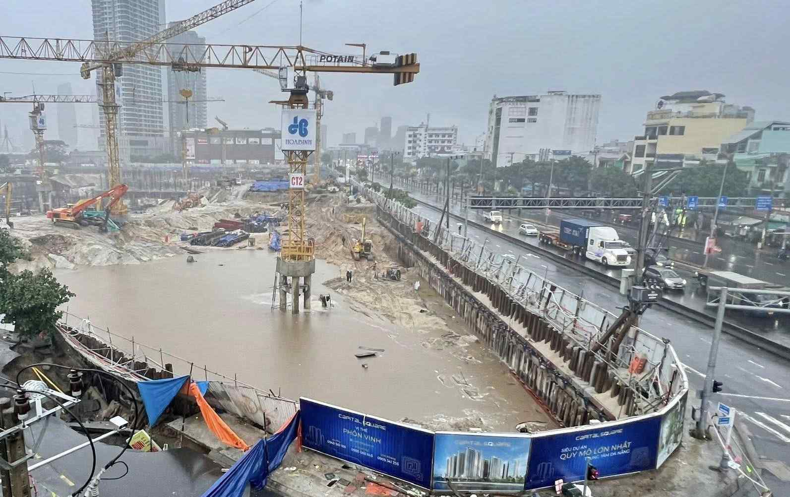 다낭은 투자자에게 캐피탈 스퀘어 3 도시 지역 프로젝트 건설을 일시 중단할 것을 요청합니다. 사진: 쩐티