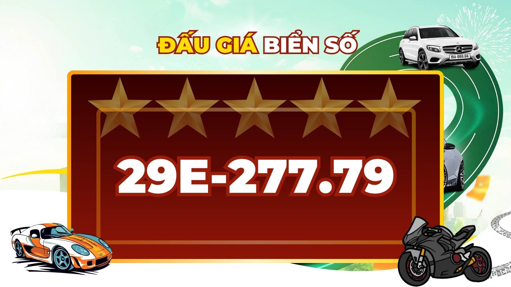 Bien so than tai super hermosa de Hanoi en la subasta de la tarde del 4 de diciembre