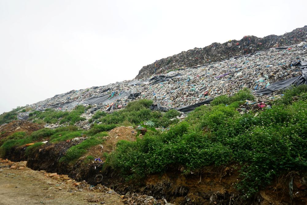 Se dong cua bai rac o phuong Sam Son ke tu 31.12.2025. Anh: Quach Du