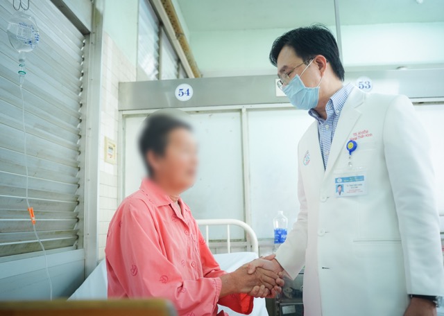 The patient underwent successful surgery. Photo: BVCC