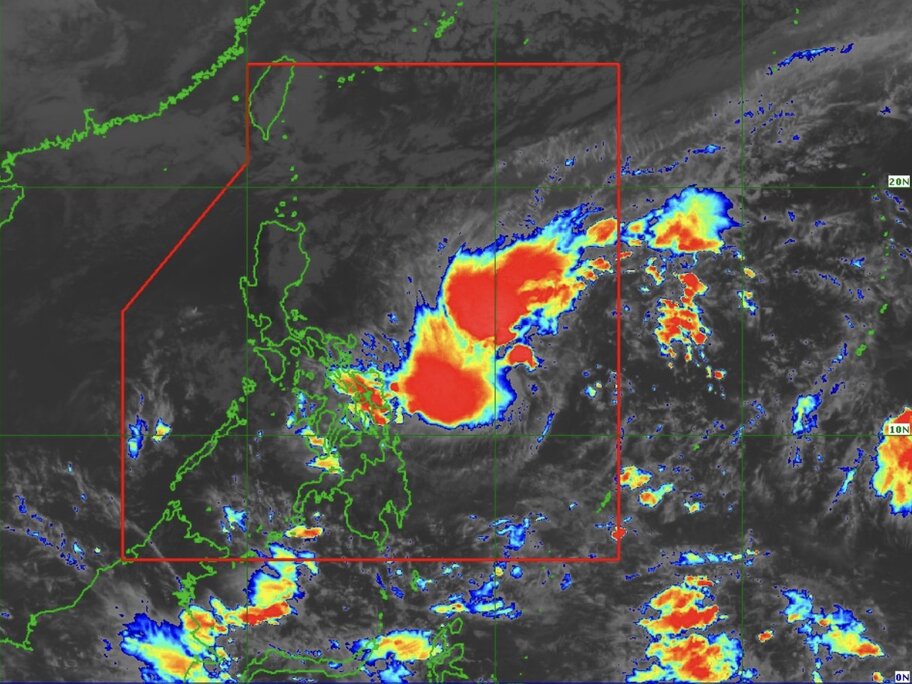 The predecessor of storm No. 16 is forecast to cause consecutive rain in the coming days. Photo: PAGASA