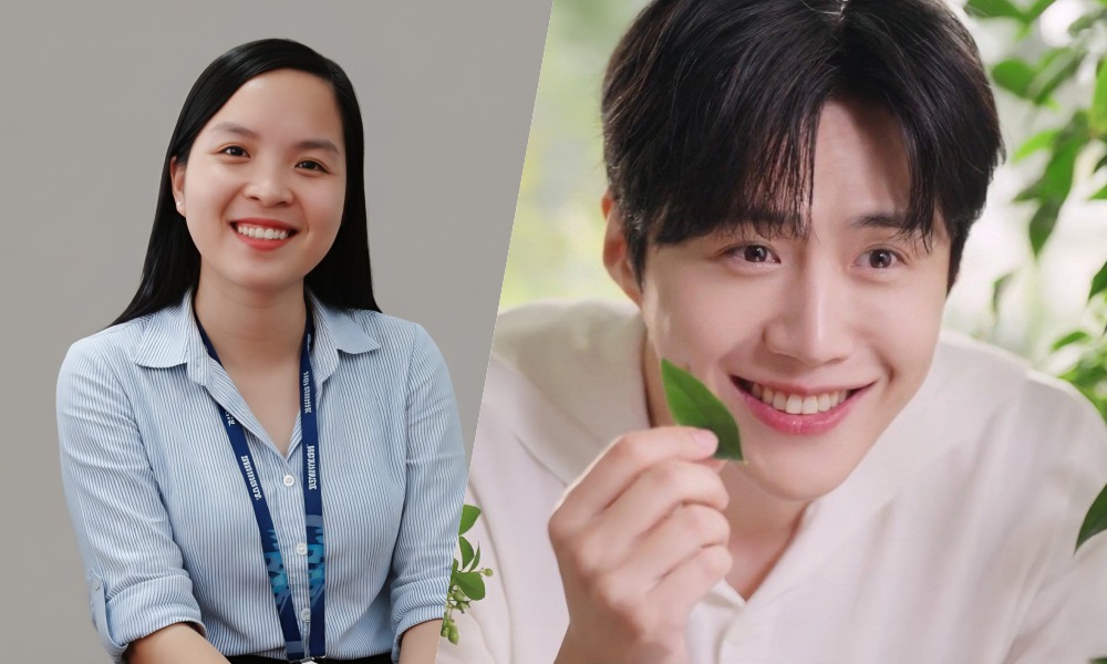 Vietnamese fans support Kim Seon Ho. Photo: Character provided/producer.