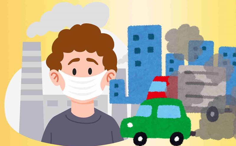 Use an air purifier, wear a mask, and clean your nose and throat every day to protect your health when the air is polluted. Photo: Cao Thom