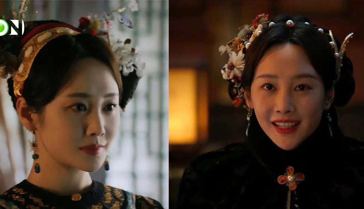 Li Qian made a strong impression in the film "The Big Businessman". Photo: VieON.