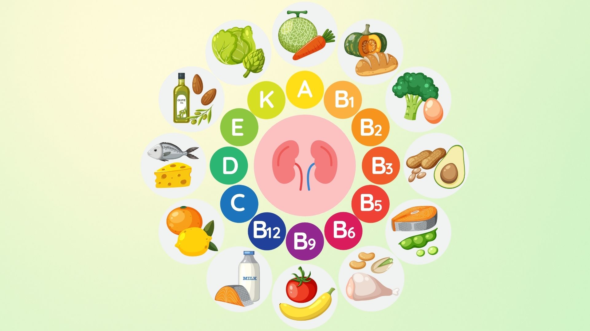 10 types of kidney-healthy foods you may not know. Graphics: Minh Vu