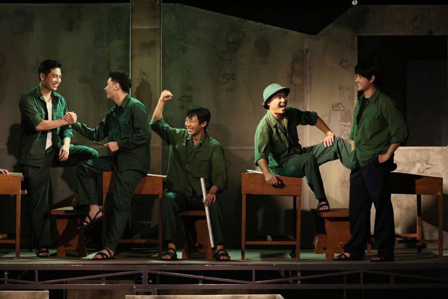 Vo kich “Quan khu Nam Dong“. Anh: Nhan vat cung cap